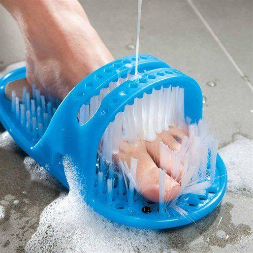 Jml Shower Feet Foot Scrubber With, Bathtub Foot Scrubber
