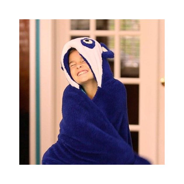 Bright Eyes Blanket Comfy Fleece Blanket for Children with Glow in the