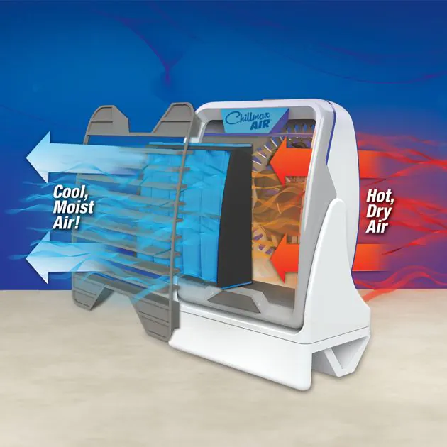 Chillmax Air Go Portable take anywhere personal cooler JML