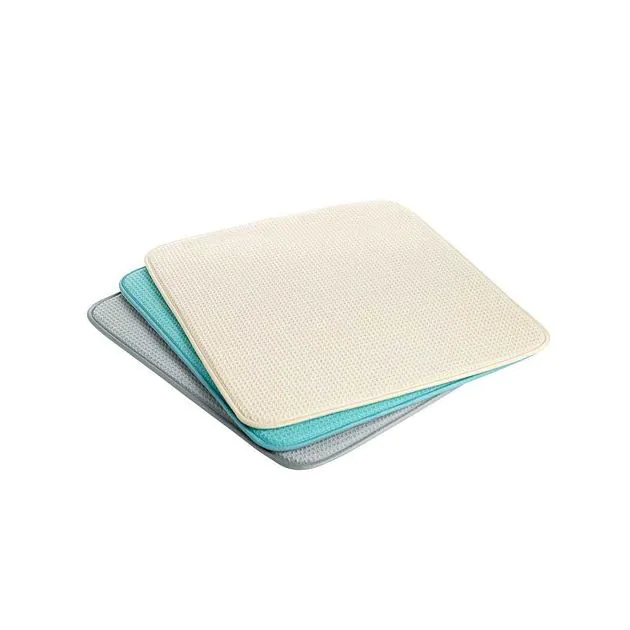Deluxe Dish Drying Mat Ultra Absorbent Mat for Drying and