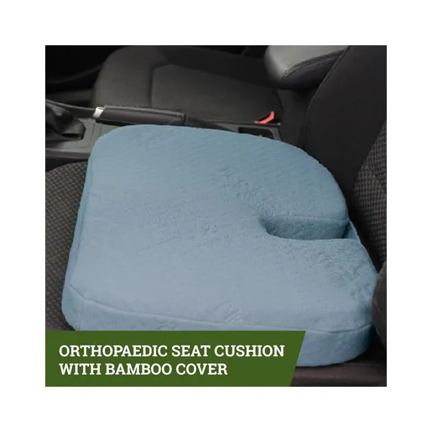 New Bamboo Cushion Ontel Miracle Orthopedic Seat Cushion from Bamboo Cover