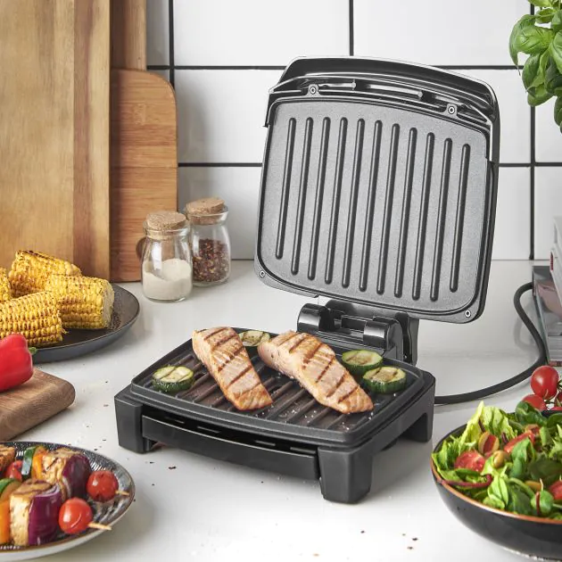 George Foreman Immersa Grill The healthy, fat-removing griddle