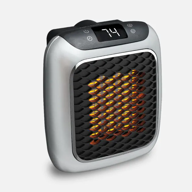 Handy Heater Turbo - Space-saving plug-in wall-mounted personal heater