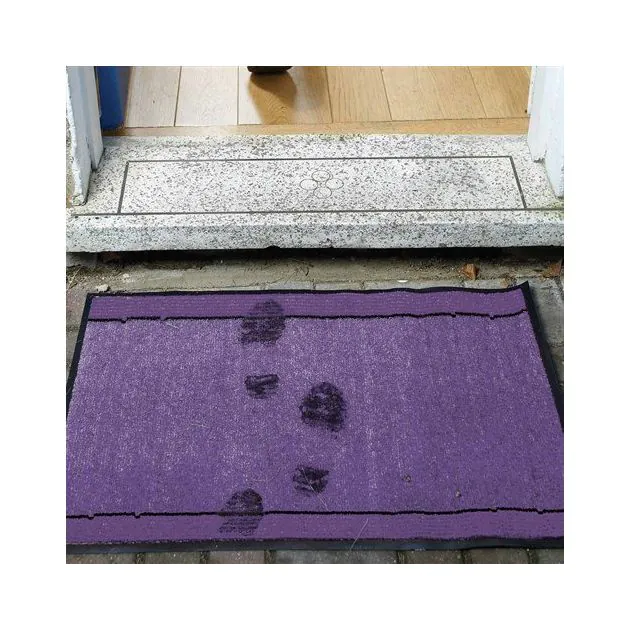 JML Miracle Mat Magic Carpet Door Welcome Entry Mat for Home Kitchen Rug  (Regular) Blue 35 x 20