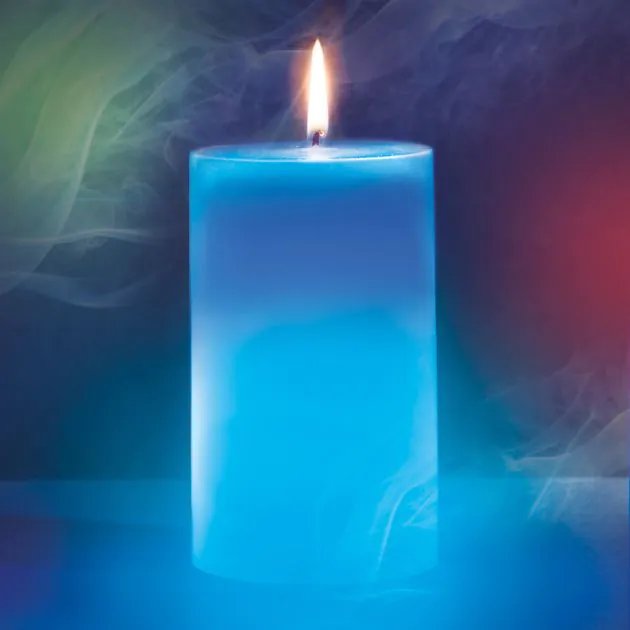 Color changing real candle cheap