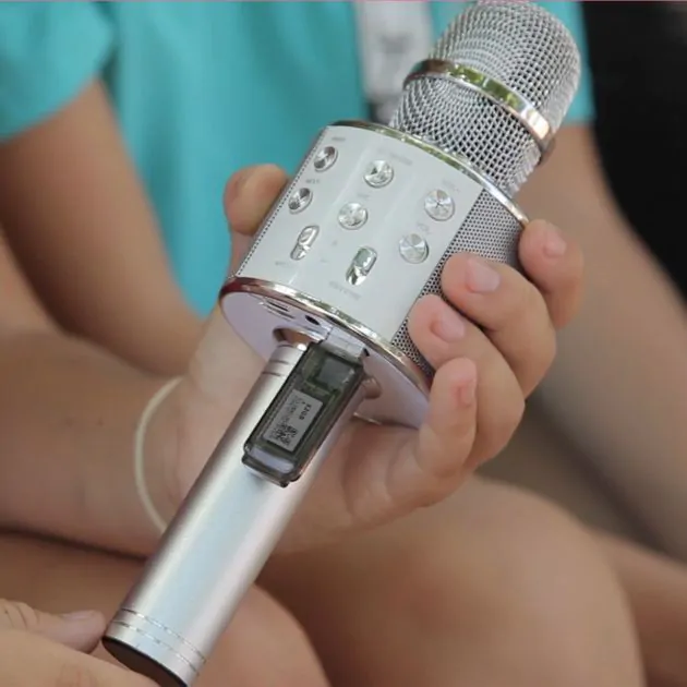 Mr Microphone - Karaoke Bluetooth microphone for your phone, table or  computer