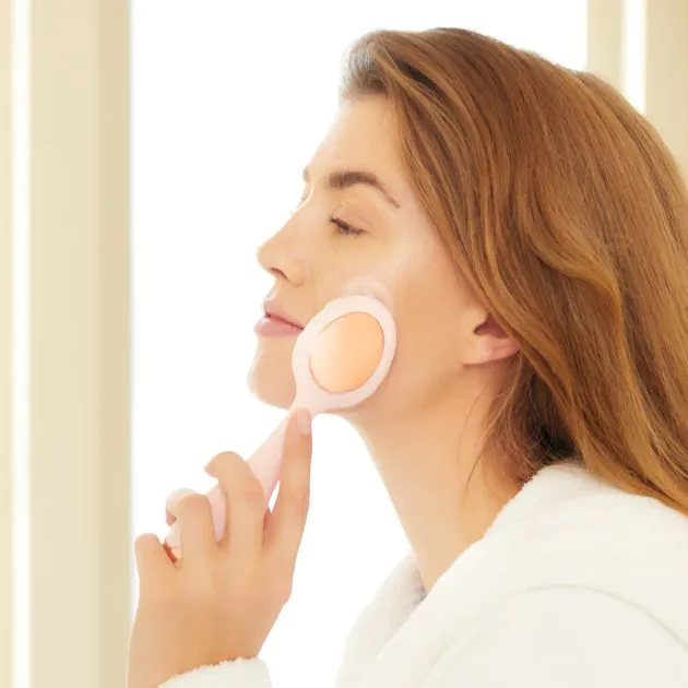 Silicone facial on sale cleanser