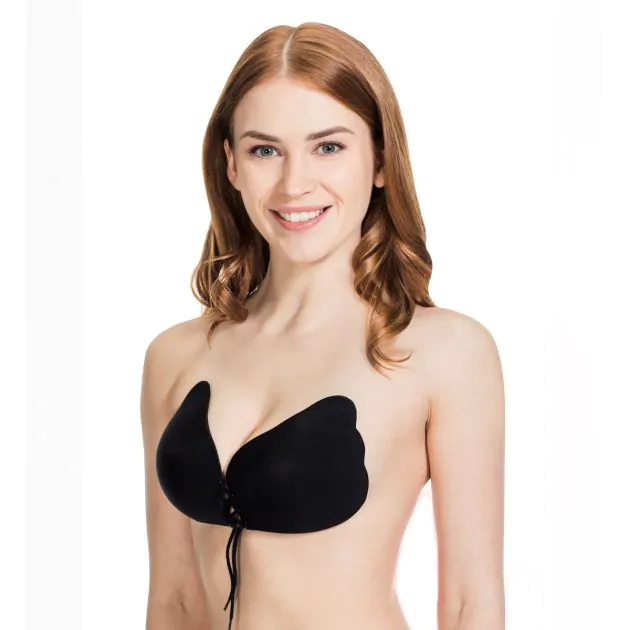 Star Bra - Backless, strapless stick-on bra with cleavage control