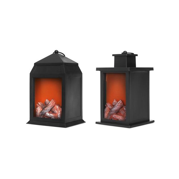 Vintage Flame Atmospheric flameeffect vintagestyled lantern JML