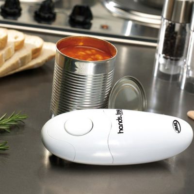 Hands-Free Can Opener - White