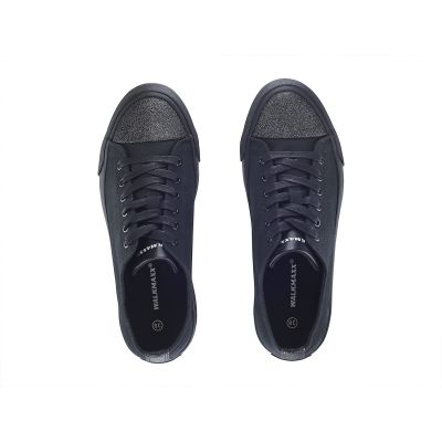 JML| Walkmaxx Leisure Shoes Glitter Black 42
