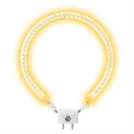Halogen oven with clearance replaceable bulb