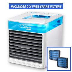 Chillmax Air Pure Chill with 2 x Free Spare Filters Bundle
