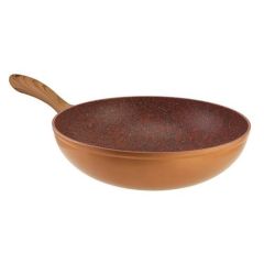 Copper Stone Pans: 28cm Wok