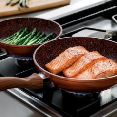 Copper Stone Pans - 24cm