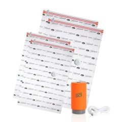 VacPack GO! Travel Vacuum Bags with Pump