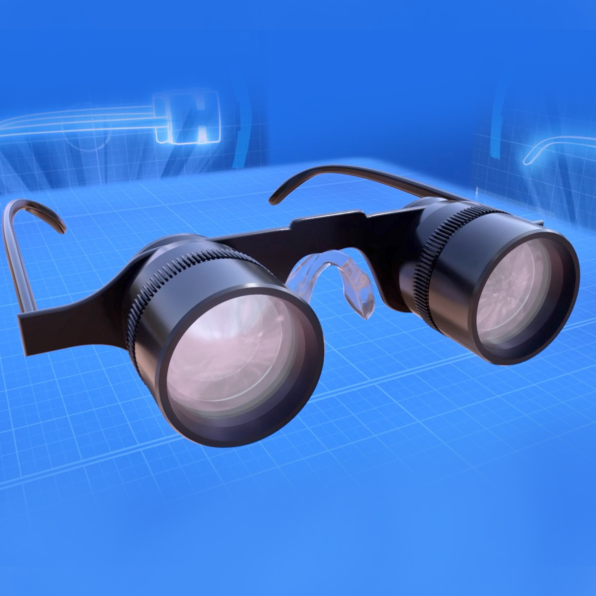 Zoom Optics Deluxe - The wearable, powerful hands-free binoculars