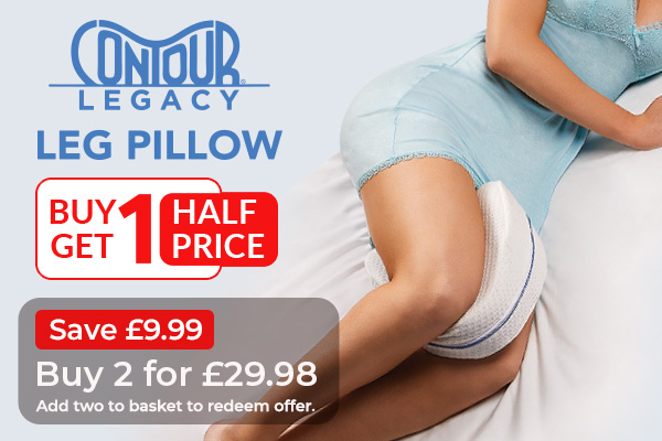 Contour Legacy Leg Pillow for Side Sleepers